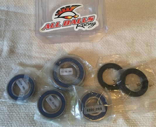 Lagersats Allballs  60/28-2RS, 62/32-2RS, 6205-2RS