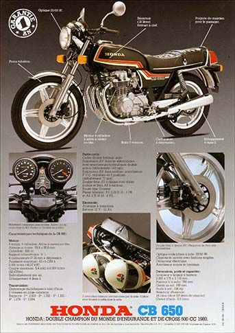Marving Avgassystem 4-1 Honda CB650 1979- (H3304BC) - 3