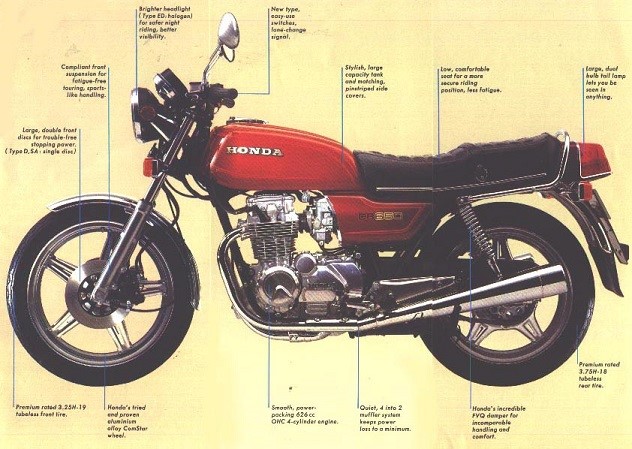 Marving Ljuddämpare Honda CB650  H2034BC - 2