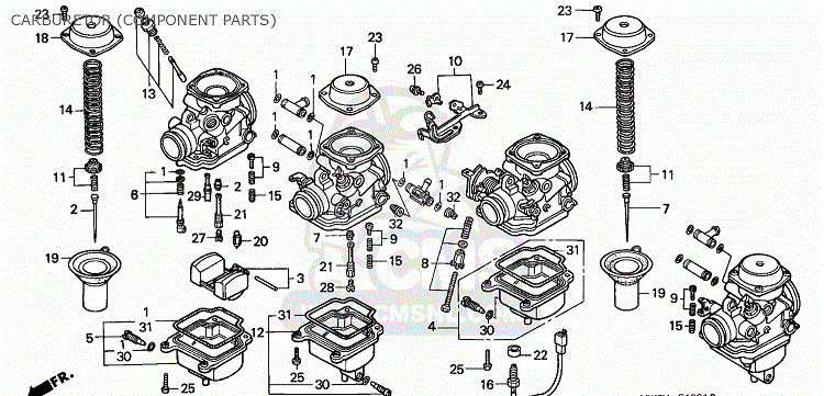 T1 T-Bränslerör Honda (16026-MA6-003)  Kawasaki (16046-002)  T1 - 3