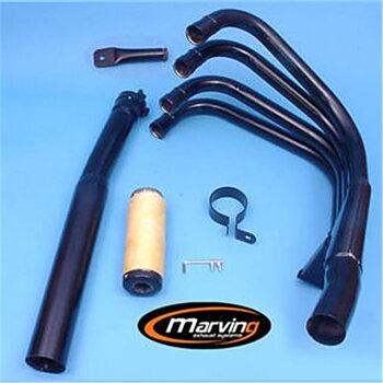 Marving Avgassystem 4-1 Honda CB900F, CB1100F Svart  H44NC