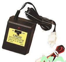 Batteriladdare 6V och 12V - 500mA 161002