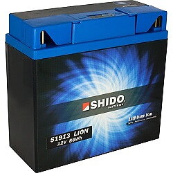 51913 SHIDO Lihium Batteri BMW (YS12-19-51931 Lion)