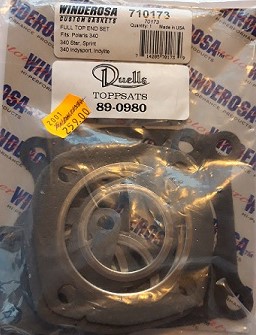 89-0980 Packningssats topp Polaris 340  710173