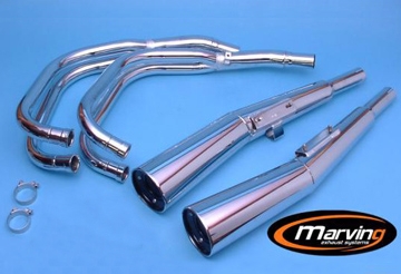 Marving Avgassystem Honda CB750F, CB900F Chrom H5002BC
