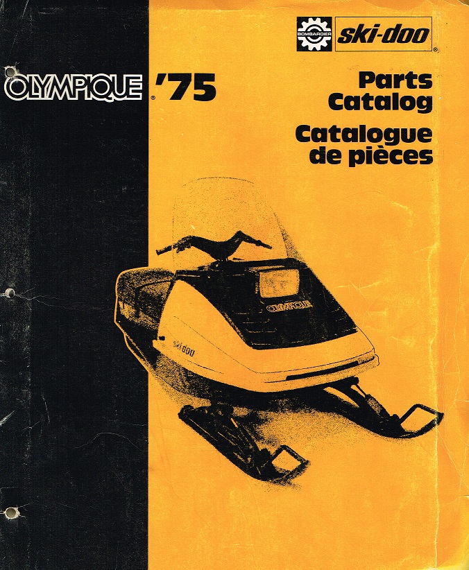 Reservdelskatalog Ski-Doo Olympique 1975  480 1024 00