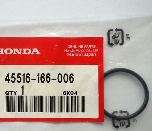 45516-166-006 Honda O-Ring Bromsvätskekopp Huvudcyl. Frambroms