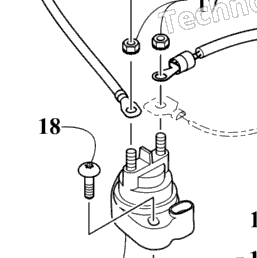 Startrelä Arctic Cat (0445-036) Yamaha (8JP-H1940-00-00) 220614 - 2