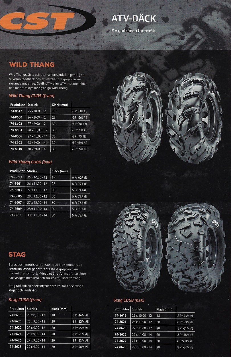 DÄCK ATV  CST - MAXXIS 