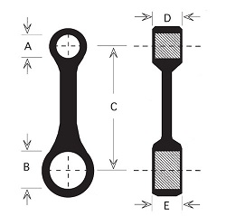 Vevstakssats Polaris 550 Snöskoter (3240083)  SM09157/89-0041 - 2