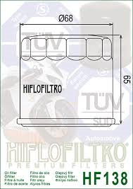 HF138C Oljefilter Crome Hi-Flo - 2