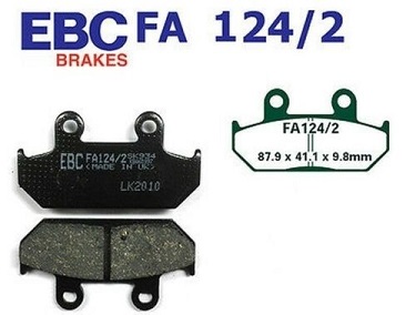 Bromspads Fram Honda GL1500 (45106-MT8-305)  FA124/2 - 2