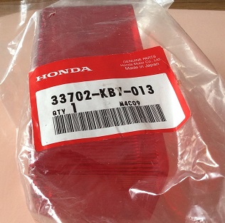 33702-KB7-013 Baklyktsglas Original Honda CB500 1994-  - 2