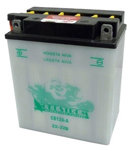 YB12A-A Batteri (12N12A-4A-1)  LB12A-A  22-229