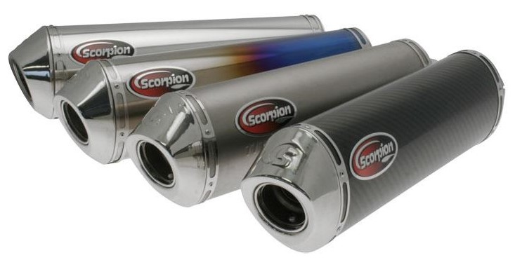 SCORPION Avgassystem - Ljuddämpare till flera Se Avgasssystem