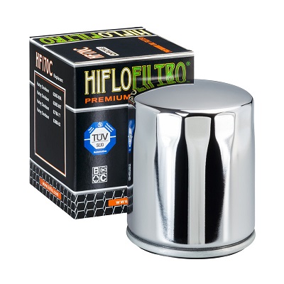 HF170C Hi-Flo Crome Oljefilter H-D (27036)