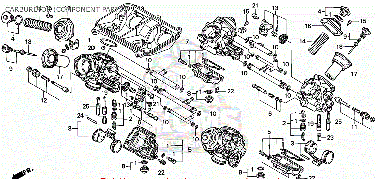 O-ringssats till Bränslerör Honda VFR750R RC30 (16040-MR7-004)  16040-MG9 - 2