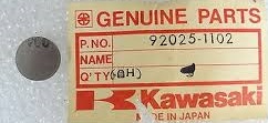 Ventilshims  Diam. 13,0 Kawasaki  139179-200  2,00-3,10 mm - 3