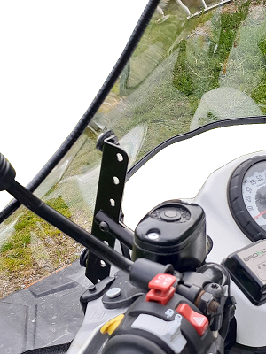 Vindskydd Bronco till ATV 4 hjulingar Honda, Polaris, Suzuki, Yamaha - 3