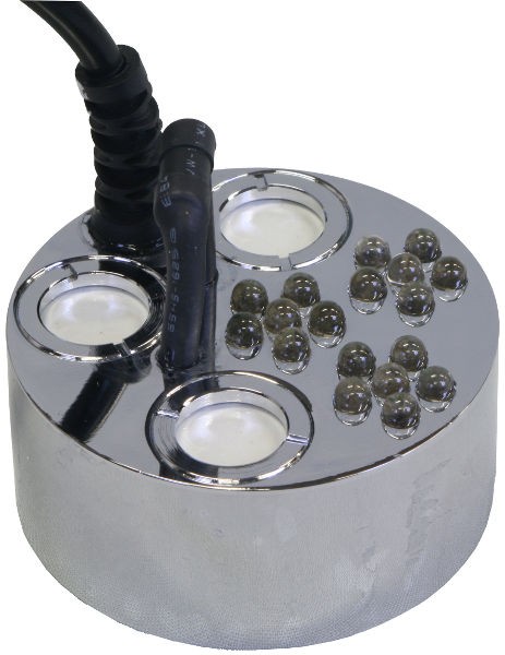 RÖKMASKIN, 3 UTBLÅS & LED - 2