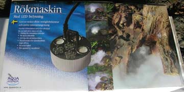 RÖKMASKIN, 3 UTBLÅS & LED - 4