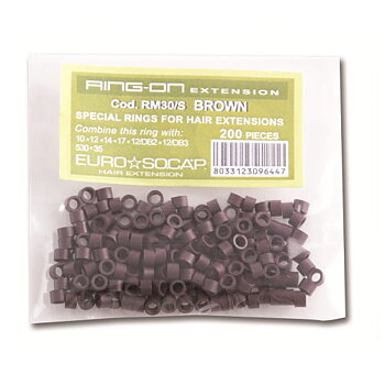 Microringar - Brown 200 st