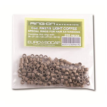 Microringar - Light Coffee 200 st