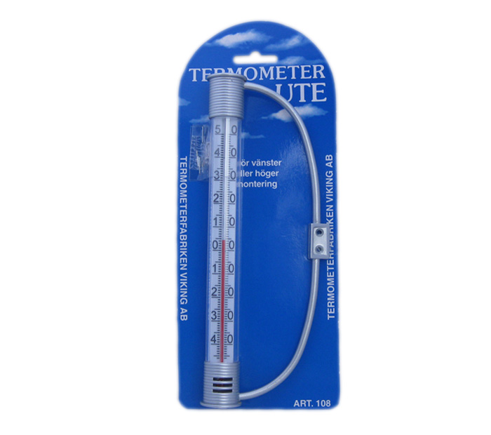 Termometer rör med båge