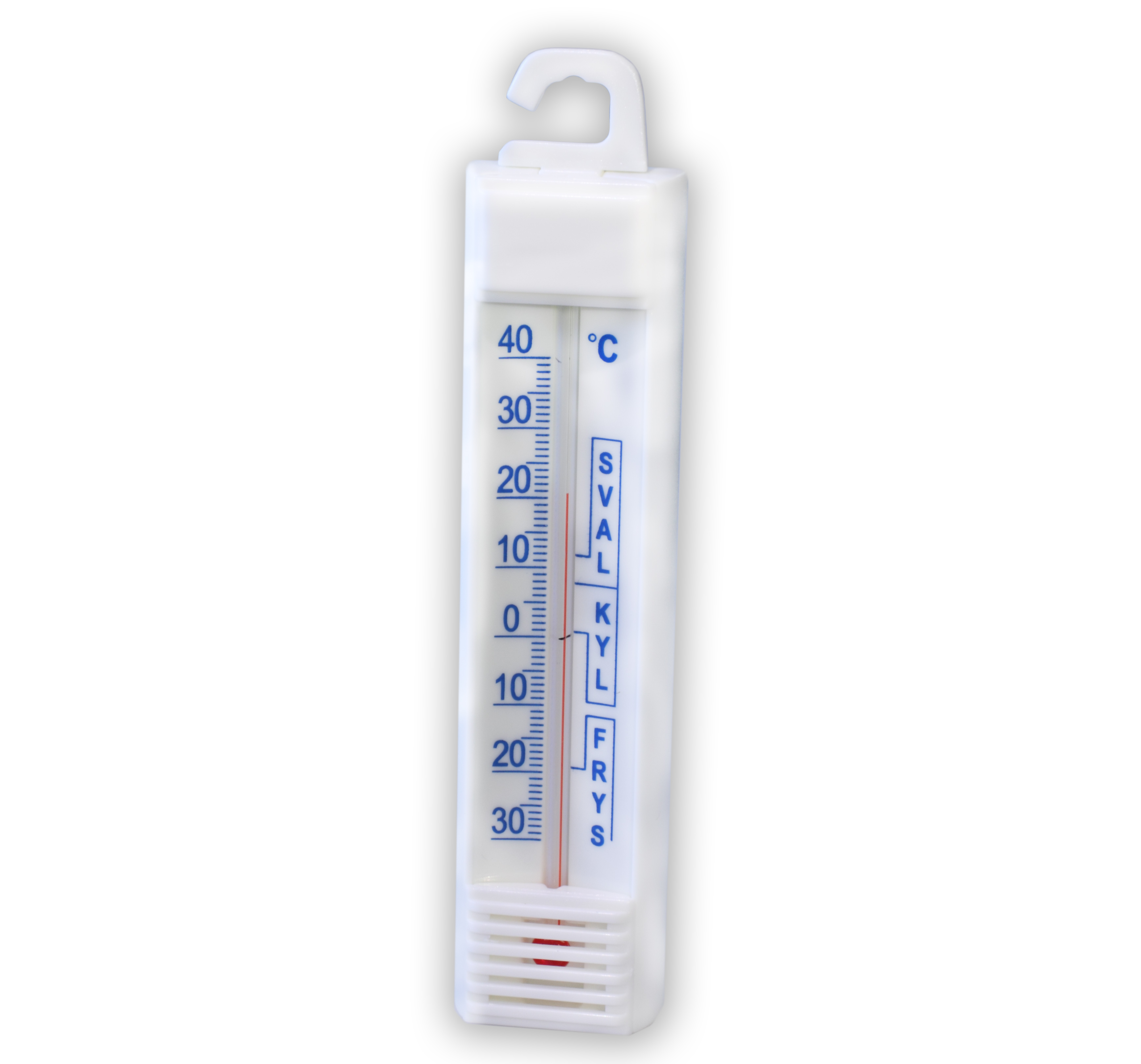Kyltermometer plast vit