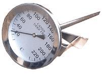Hushållstermometer rund 0-220 gr - 2