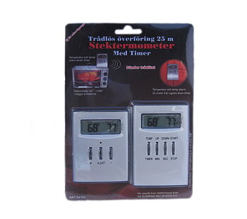 Stektermometer digital Trådlös