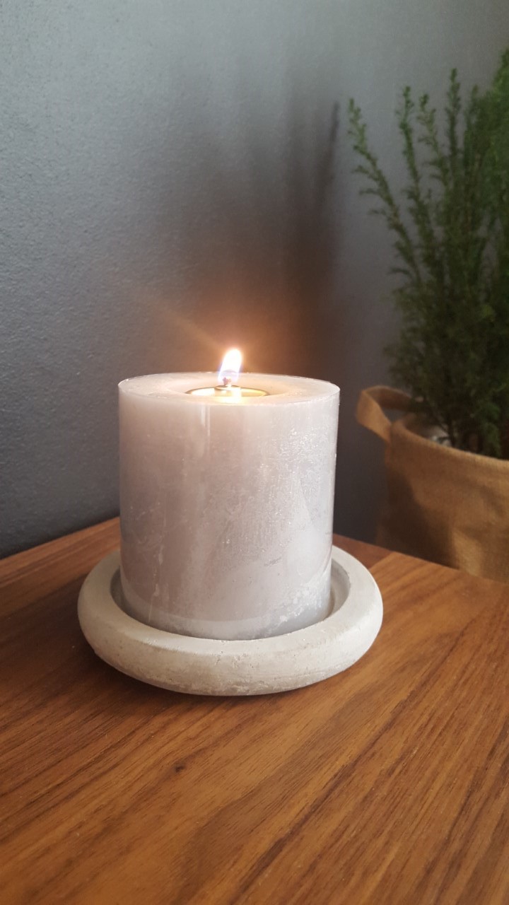 Pure Candle Rustikljus STONE - 2