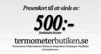 Presentkort 500SEK