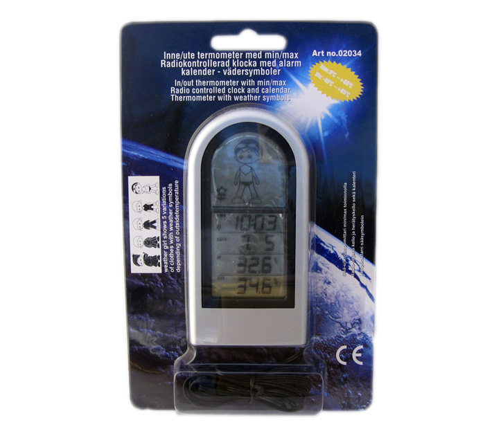 Termometer Väderflicka