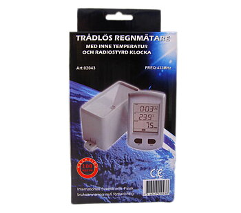 Regnmätare Digital Trådlös