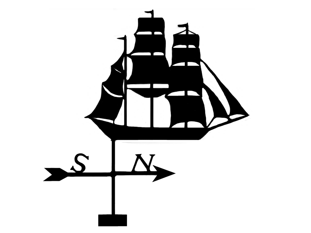 Vindflöjel Skepp