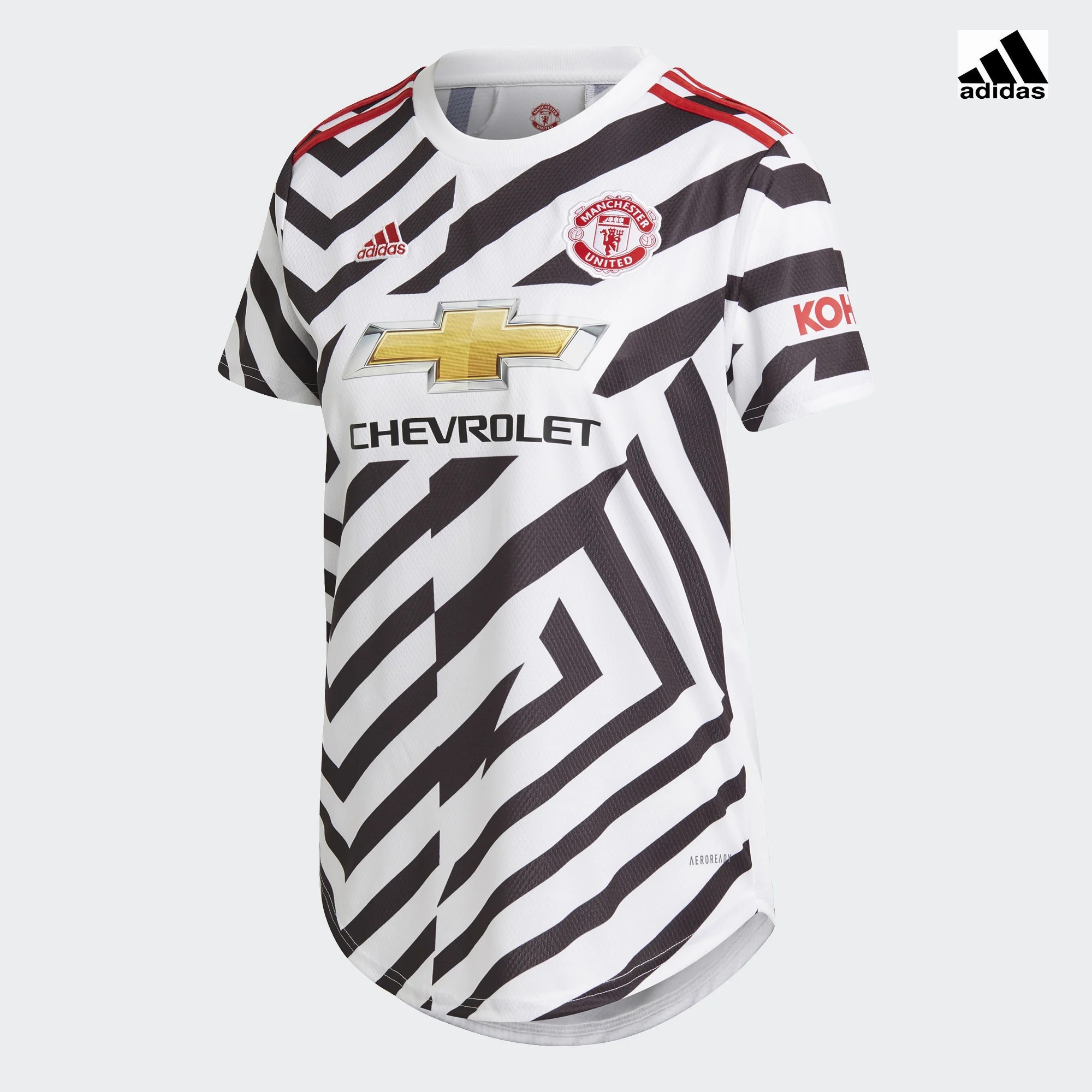 Manchester United dam matchtröja tredje 2020 2021 adidas Manchester United Third Jersey 2021, fotbollströja