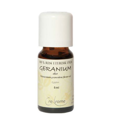 ROSENGERANIUM (Pelargonium graveolens) eterisk olja EKO 5 ml