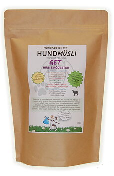 HundMüsli Get med Hirs & Rödbetor 500 gram