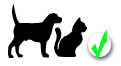 OK för hund och katt