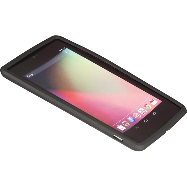 DELTACO silikonskal till Nexus 7 (1:a gen), svart - 2