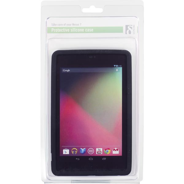 DELTACO silikonskal till Nexus 7 (1:a gen), svart - 3