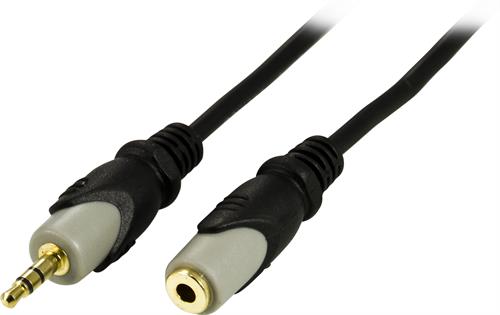 Deltaco Ljudkabel, 3,5mm ha - ho, 1m - 2