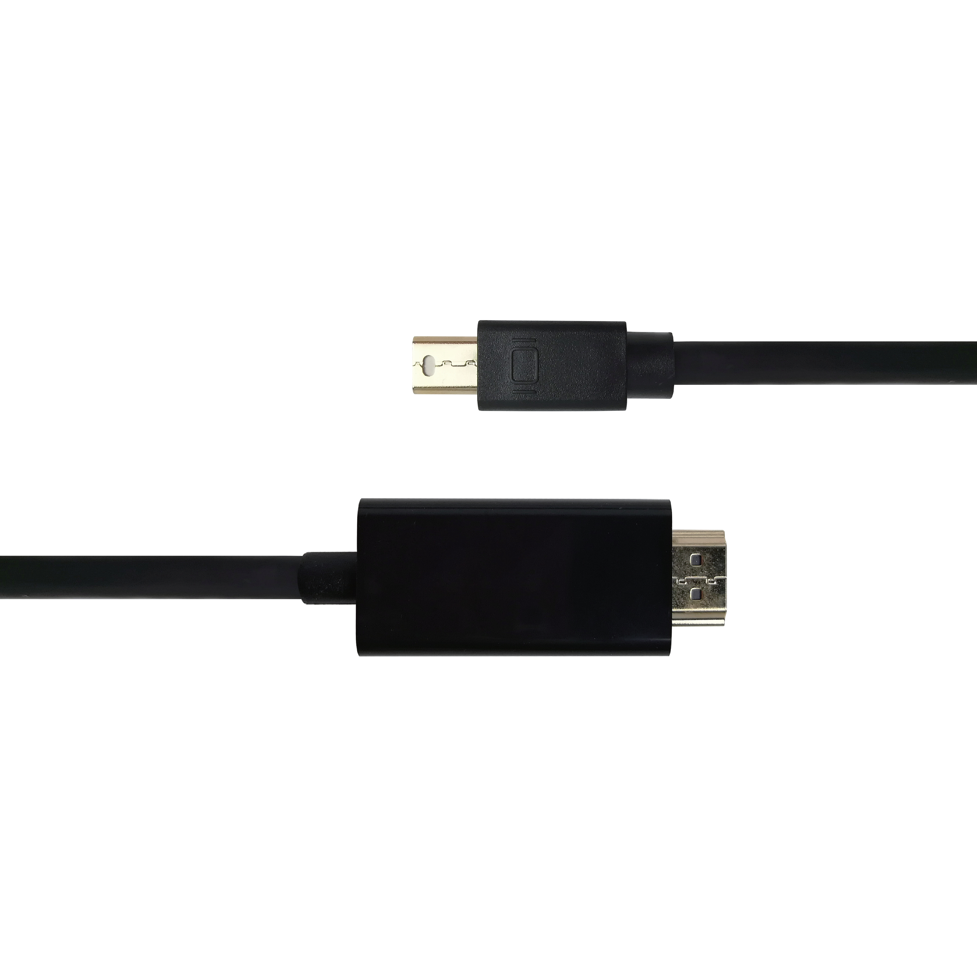 Deltaco Mini DisplayPort till HDMI-kabel, 2 m, svart - 2