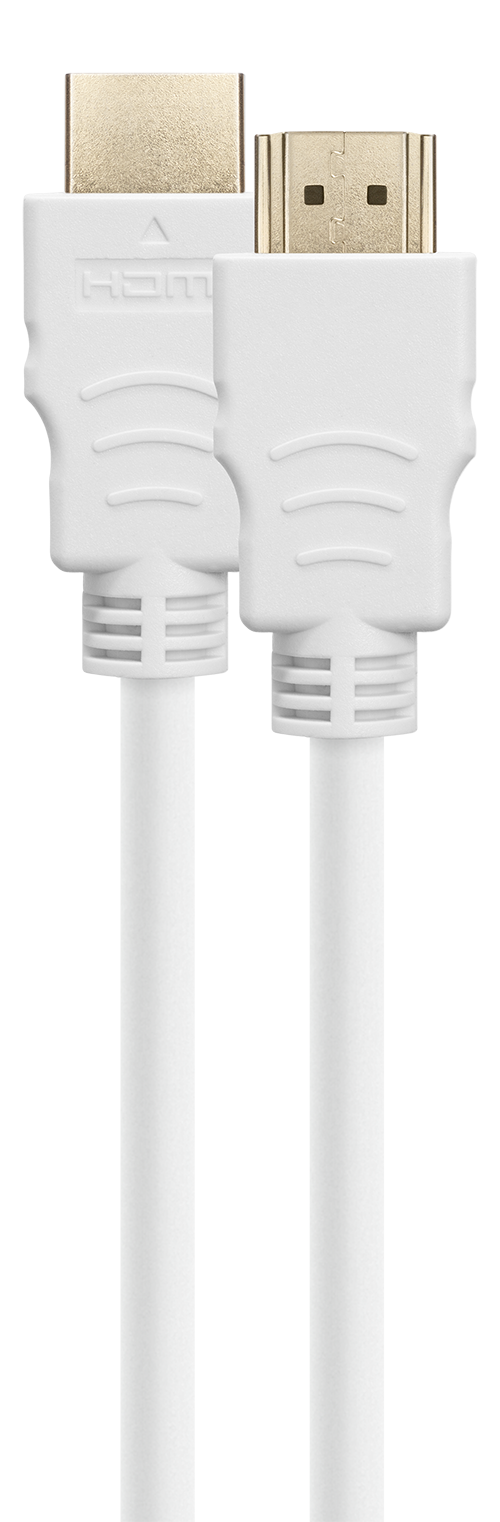 Deltaco Ultra High Speed HDMI-kabel, 8K@60Hz, 3m, vit - 2