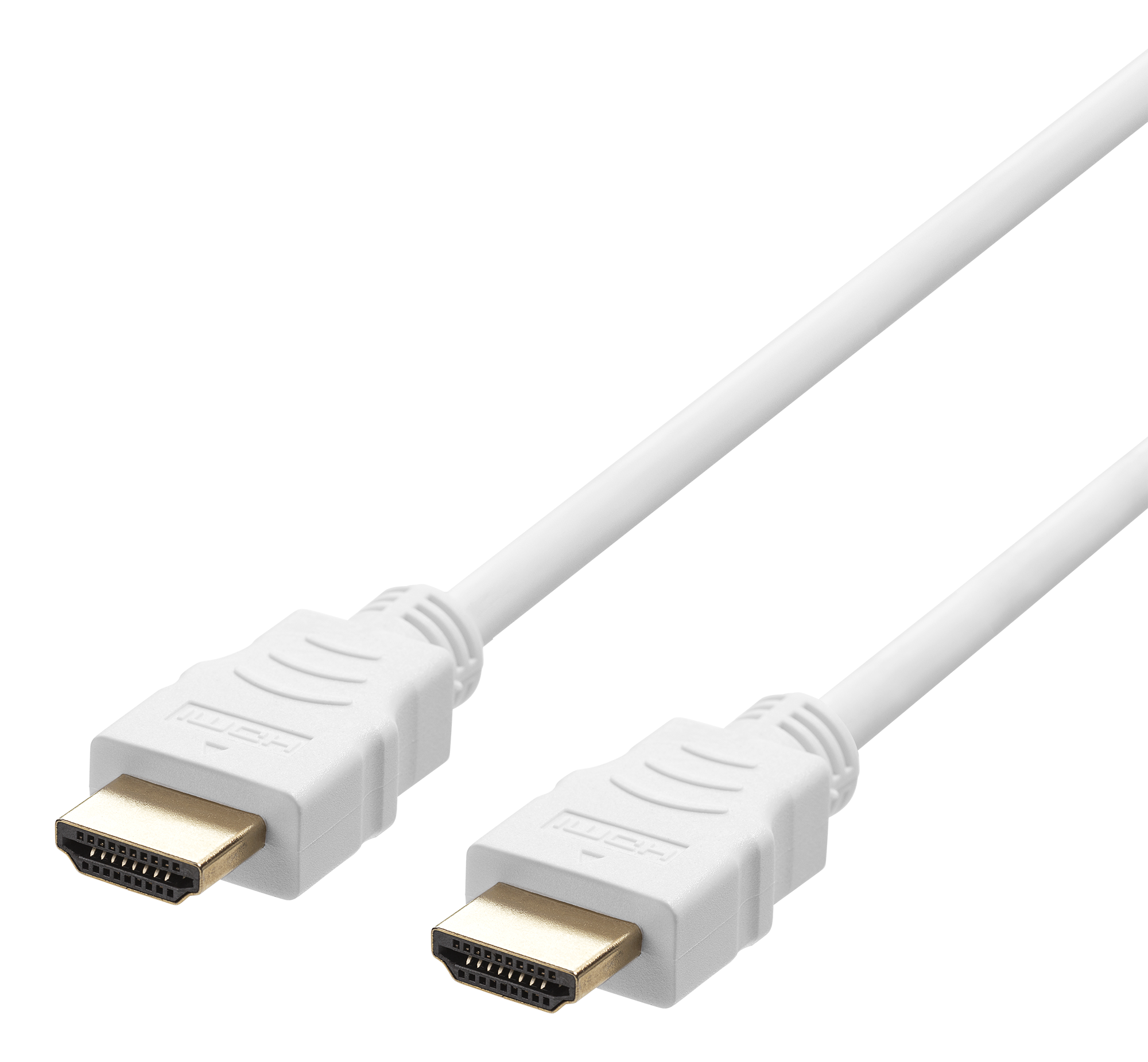 Deltaco Ultra High Speed HDMI-kabel, 8K@60Hz, 3m, vit