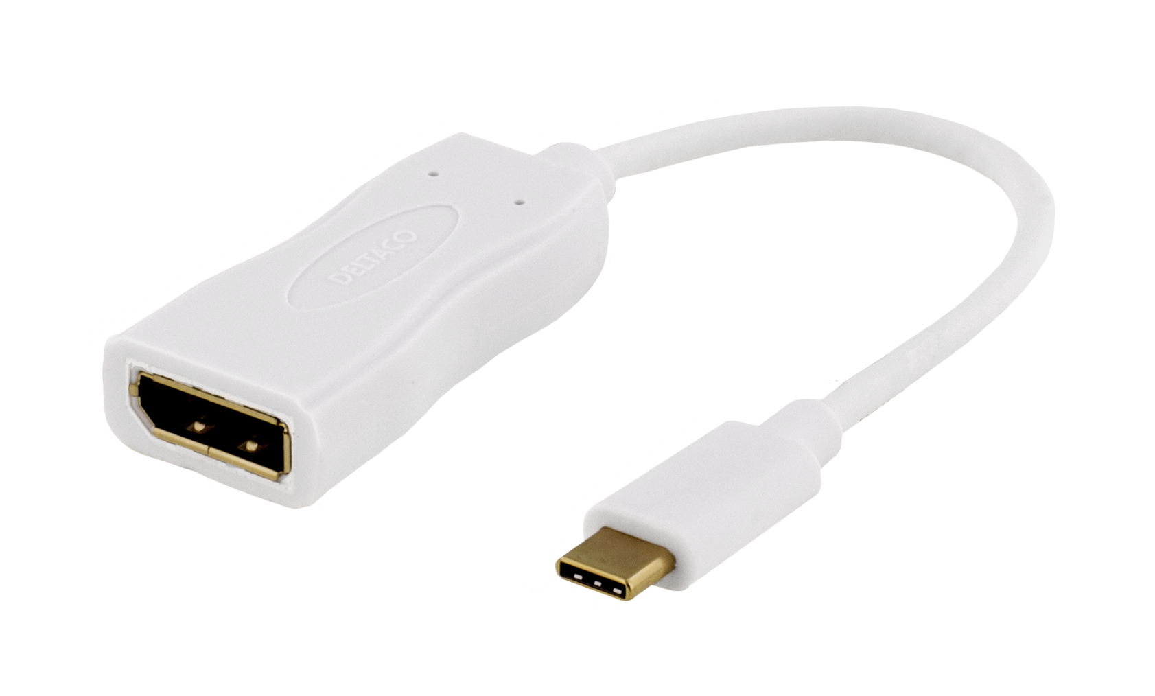 Адаптер белый USB 220 C проводом. USB 4 угловой to DISPLAYPORT. Type c to DISPLAYPORT. CNS-usbc12w.