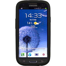 DELTACO sillikonskal till Samsung Galaxy S III(I9300), svart