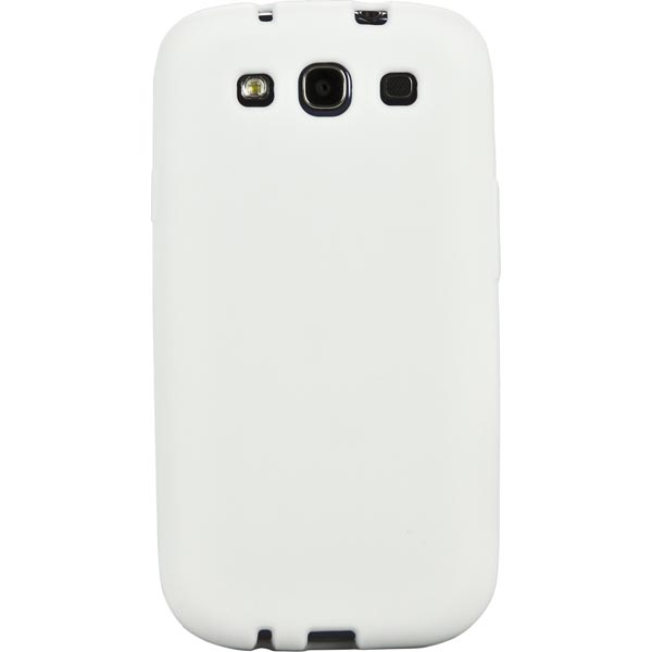 DELTACO sillikonskal till Samsung Galaxy S III(I9300), vit - 2