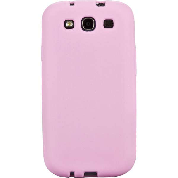 DELTACO sillikonskal till Samsung Galaxy S III(I9300), rosa - 2